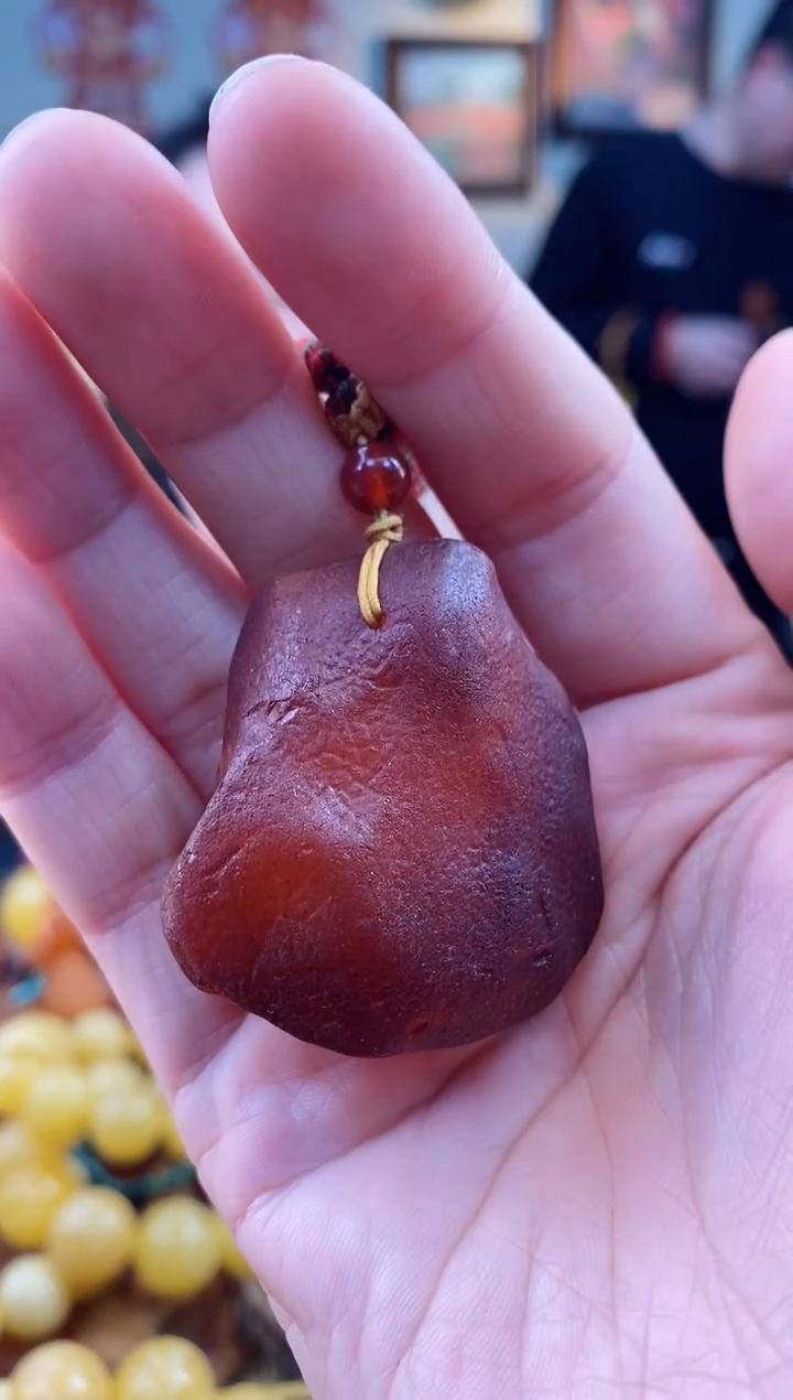 【闪购商品】琥珀颈饰未镶嵌吊坠