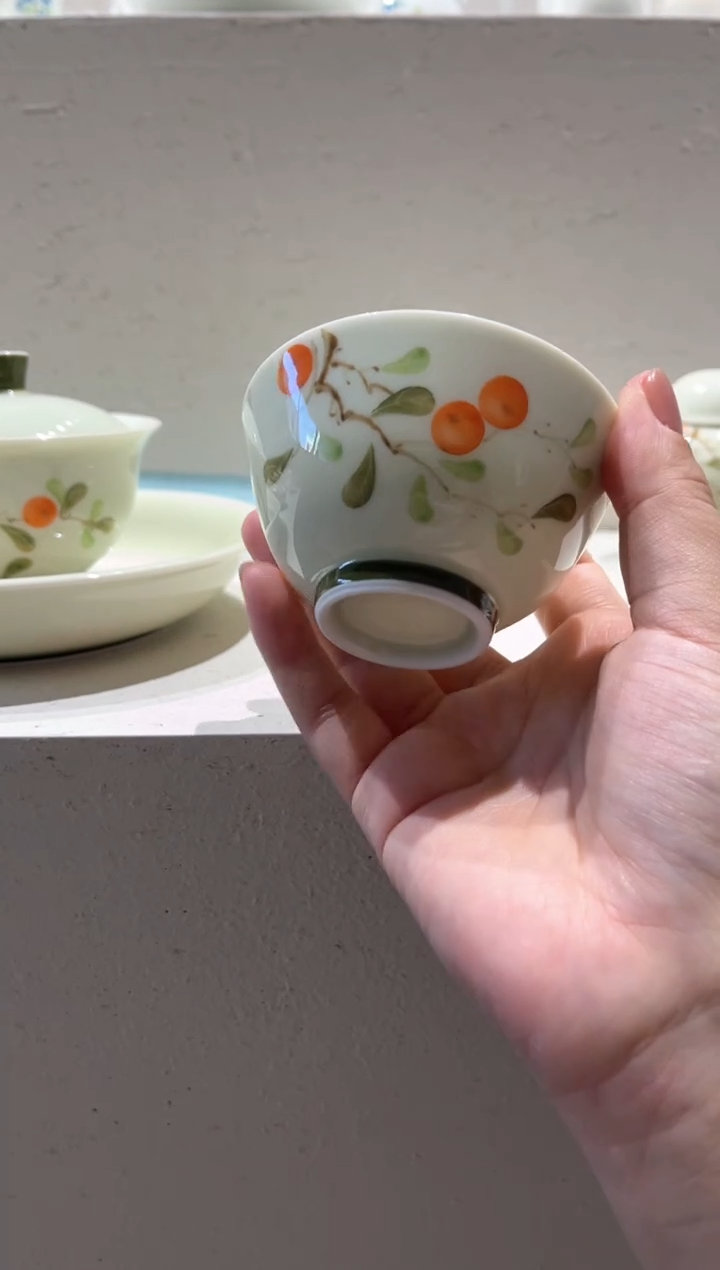 【闪购商品】果青-柿柿如意-书怀主人杯