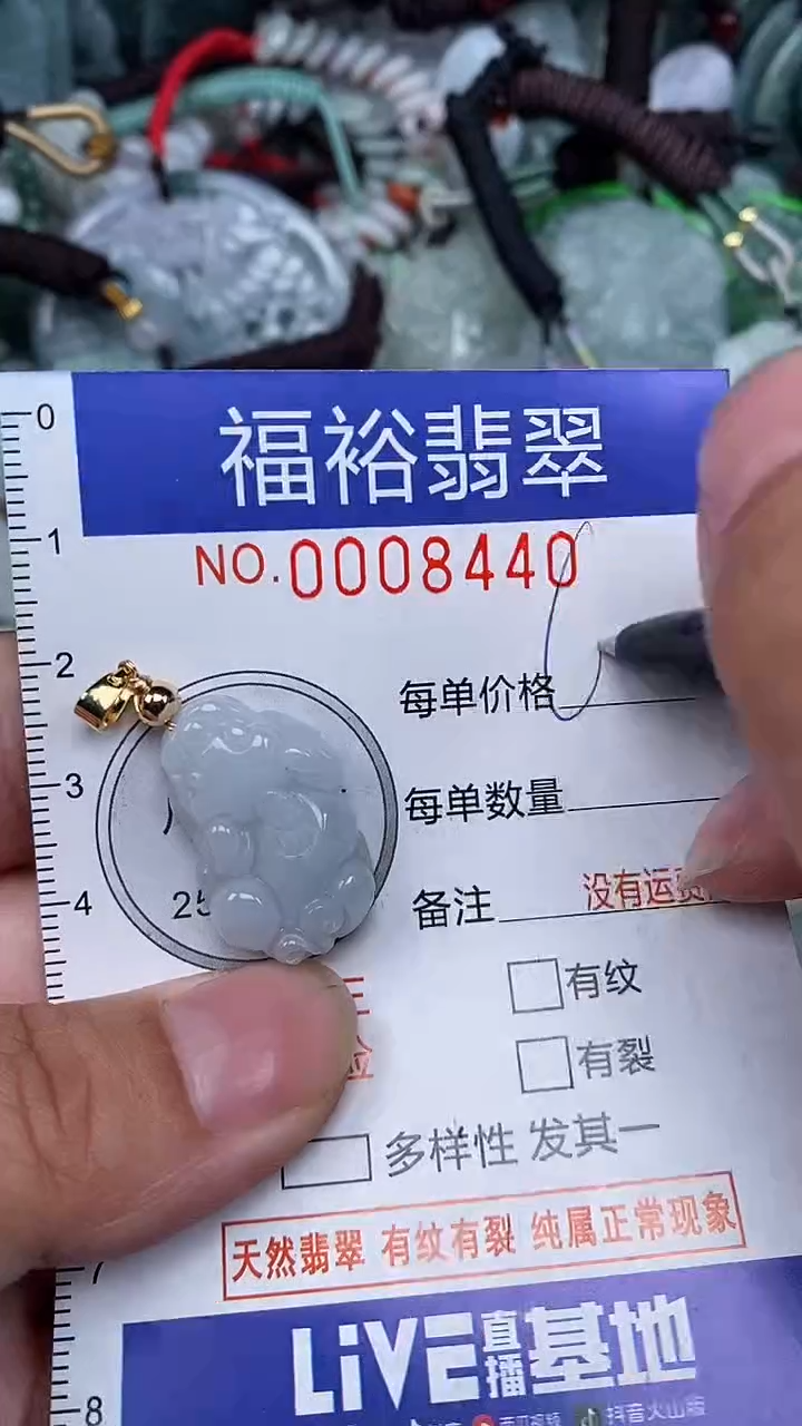 颈饰未镶嵌翡翠...0008440