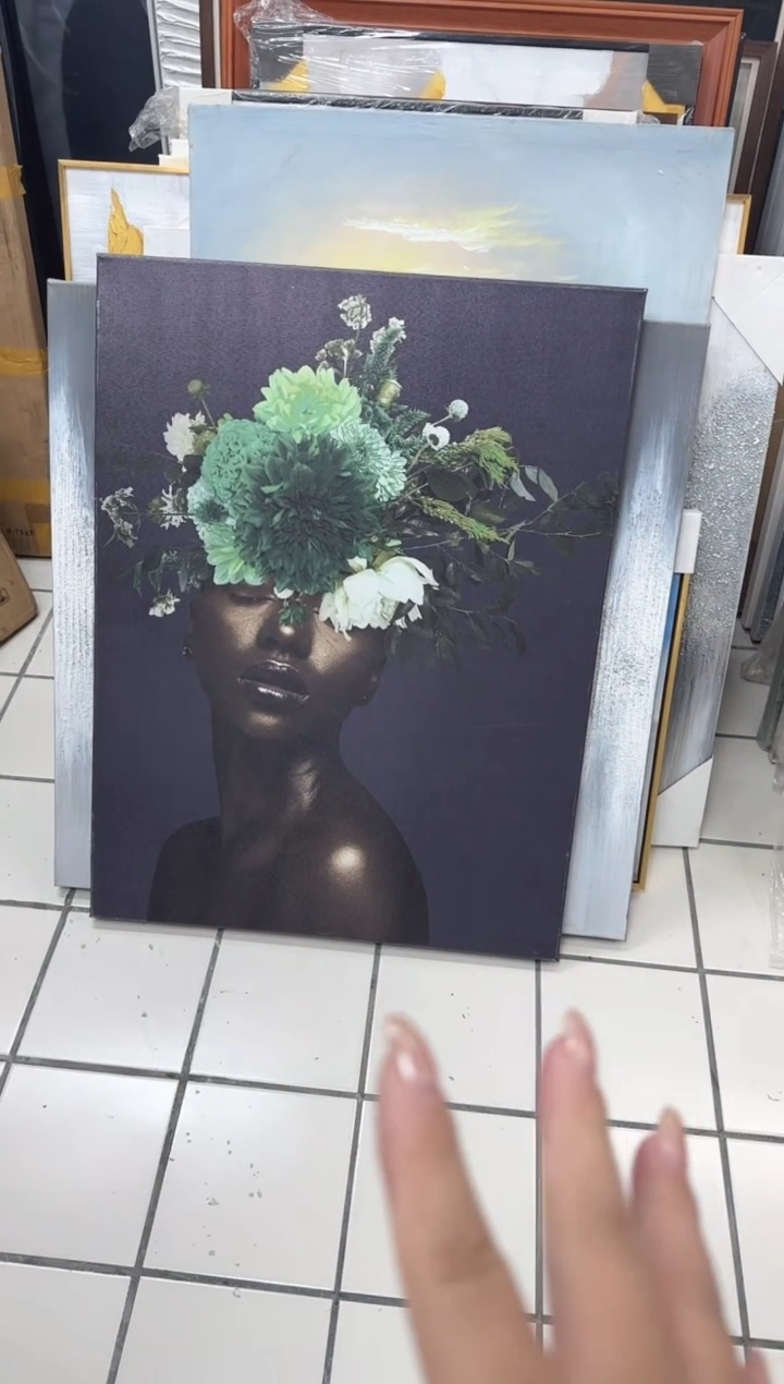 竖款168美术馆 装饰画60*80