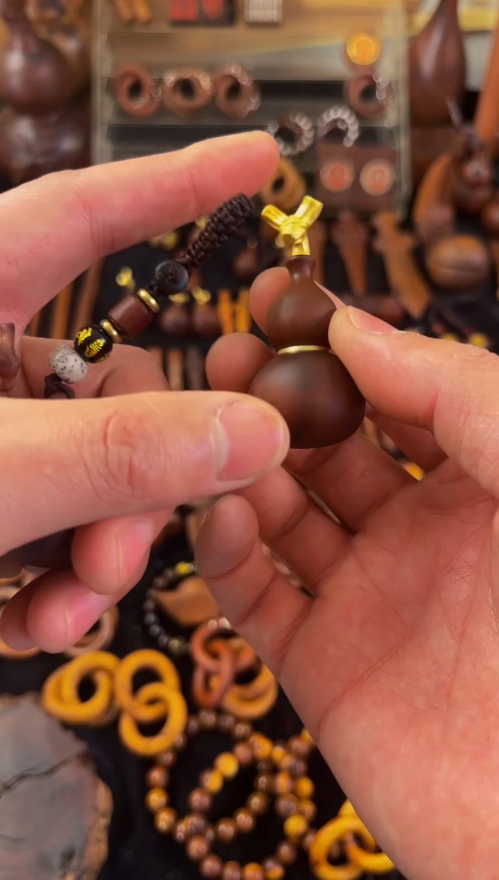 【闪购商品】木枣木龙头开口葫芦