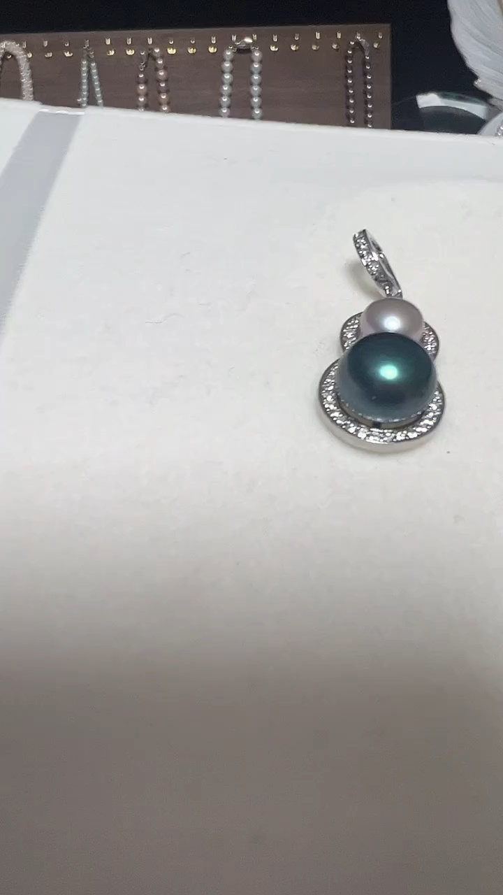 吊坠(不含链)钛钢淡水珍珠永丽珍珠严选