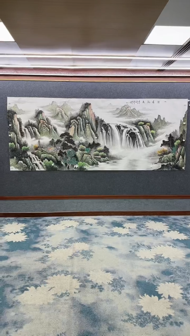 【闪购商品】绘画W-邵明义-大丈二-山水国画