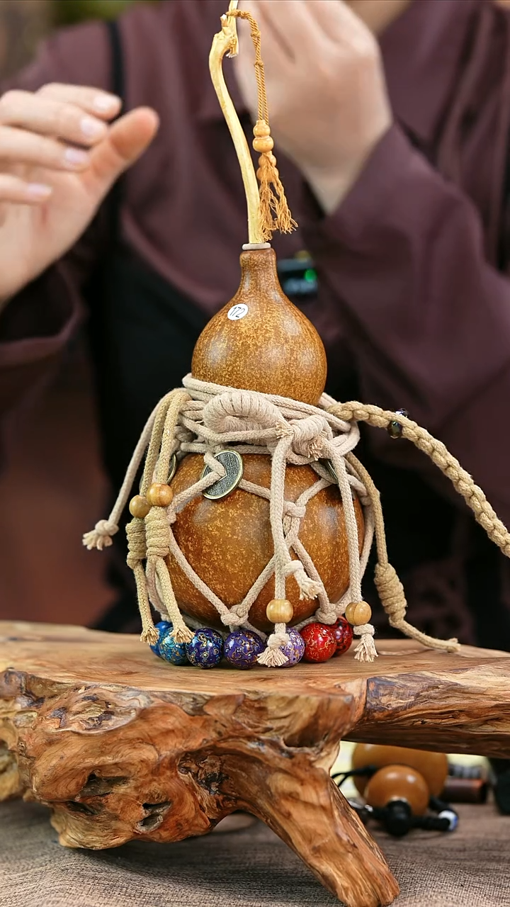 【闪购商品】172—光岳葫天然大漆酒葫芦不含漆珠