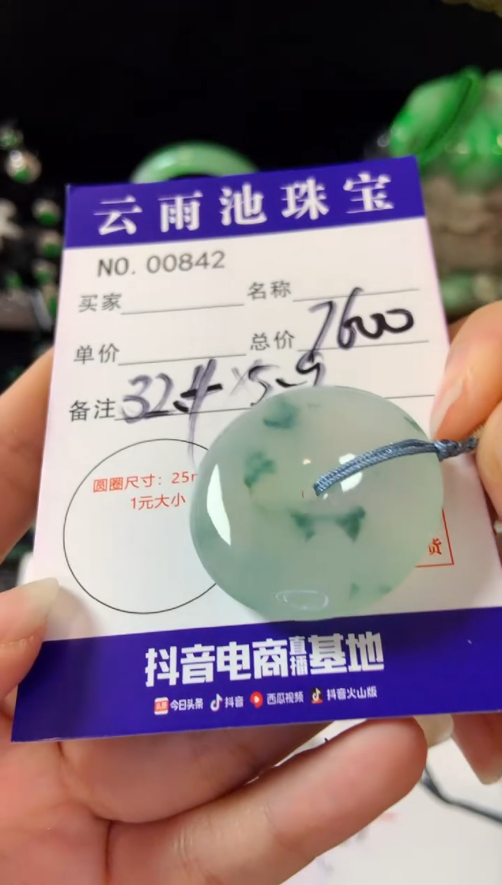 【闪购商品】翡翠颈饰未镶嵌翡翠