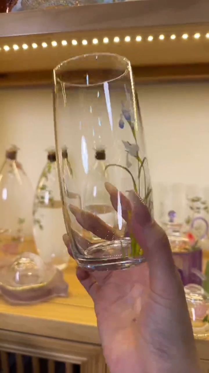 遇器兰花绿茶杯矮款