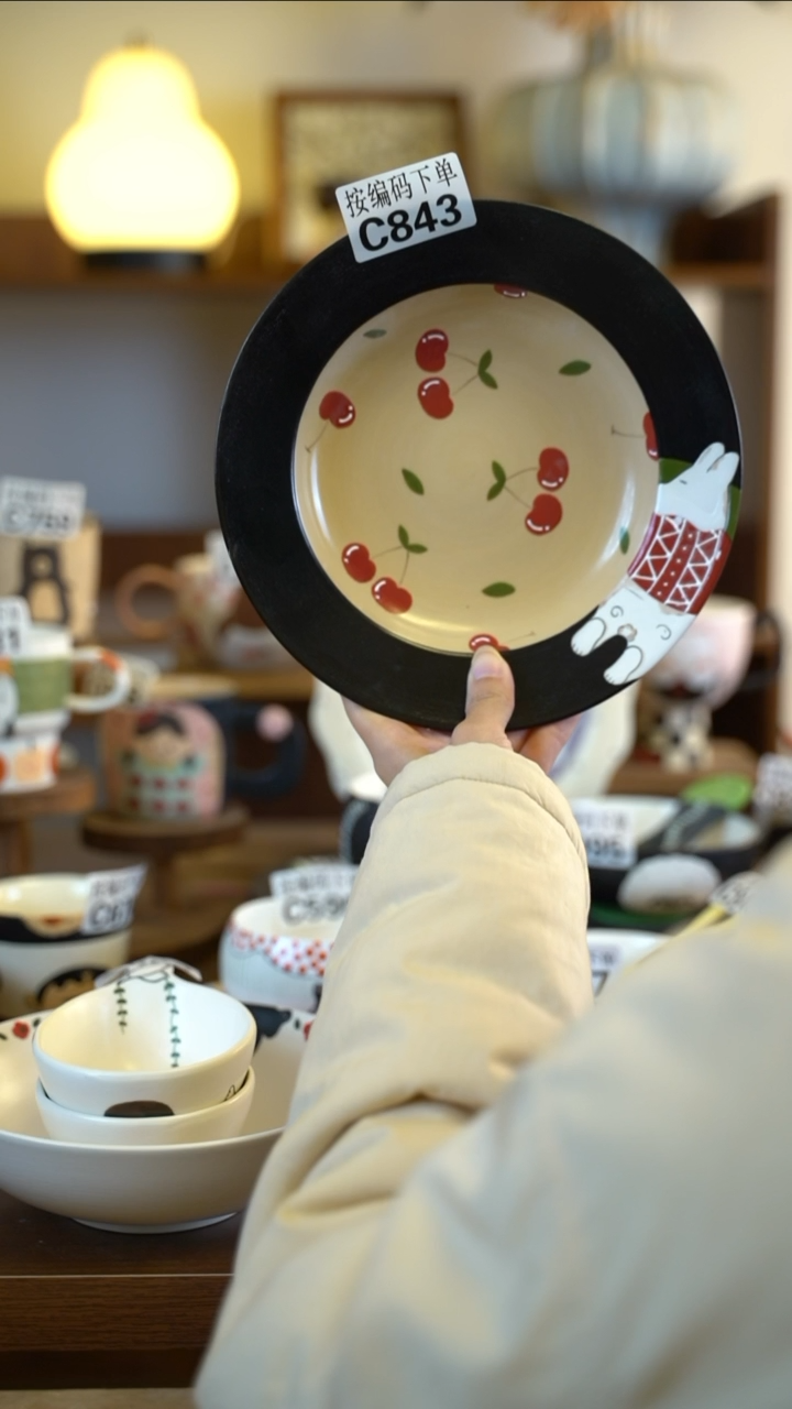 摆件陶C843 阿满屋手工手作陶瓷 