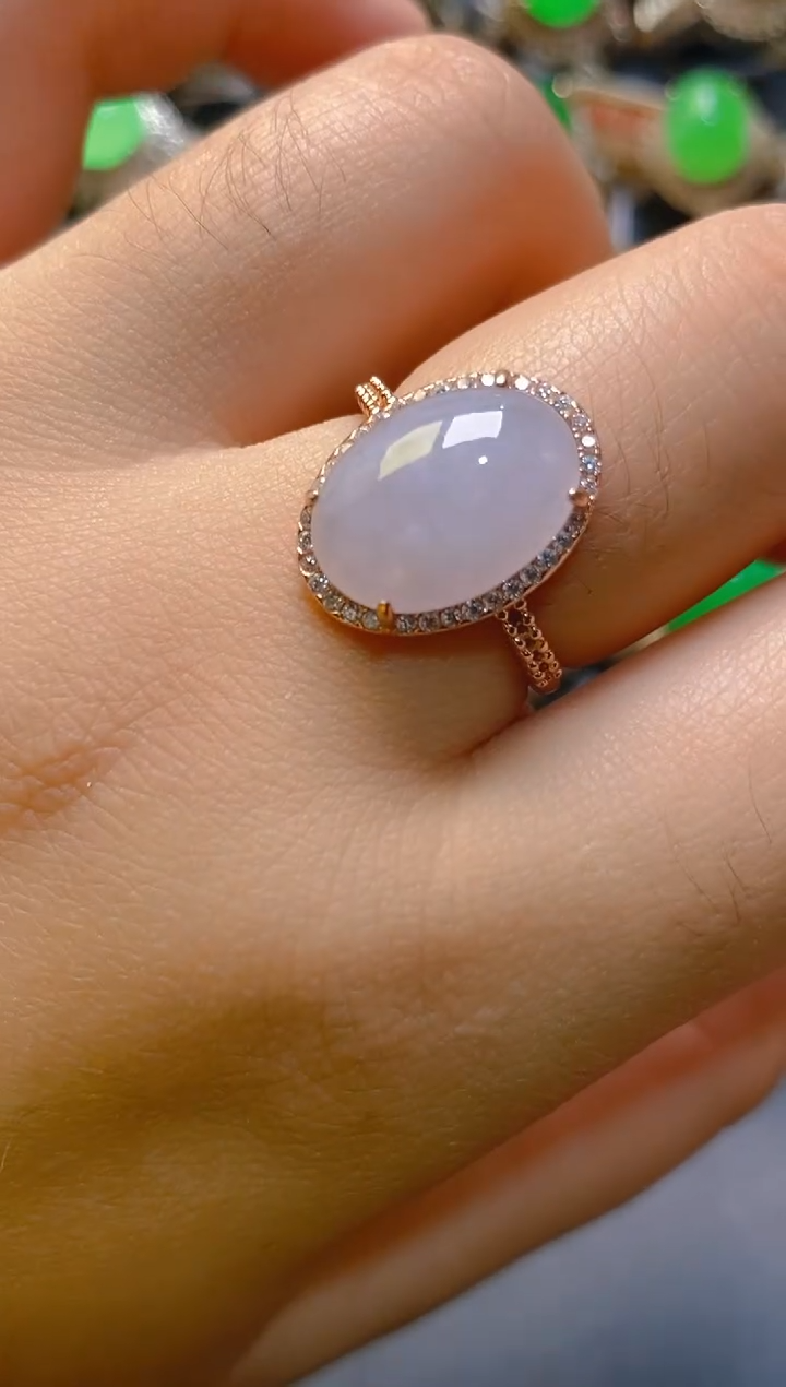 【闪购商品】翡翠耳饰银S925镶嵌天然A货翡翠1