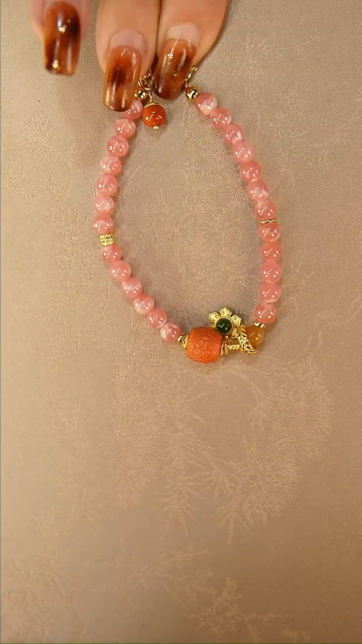 【闪购商品】南红玛瑙手链未镶嵌手串