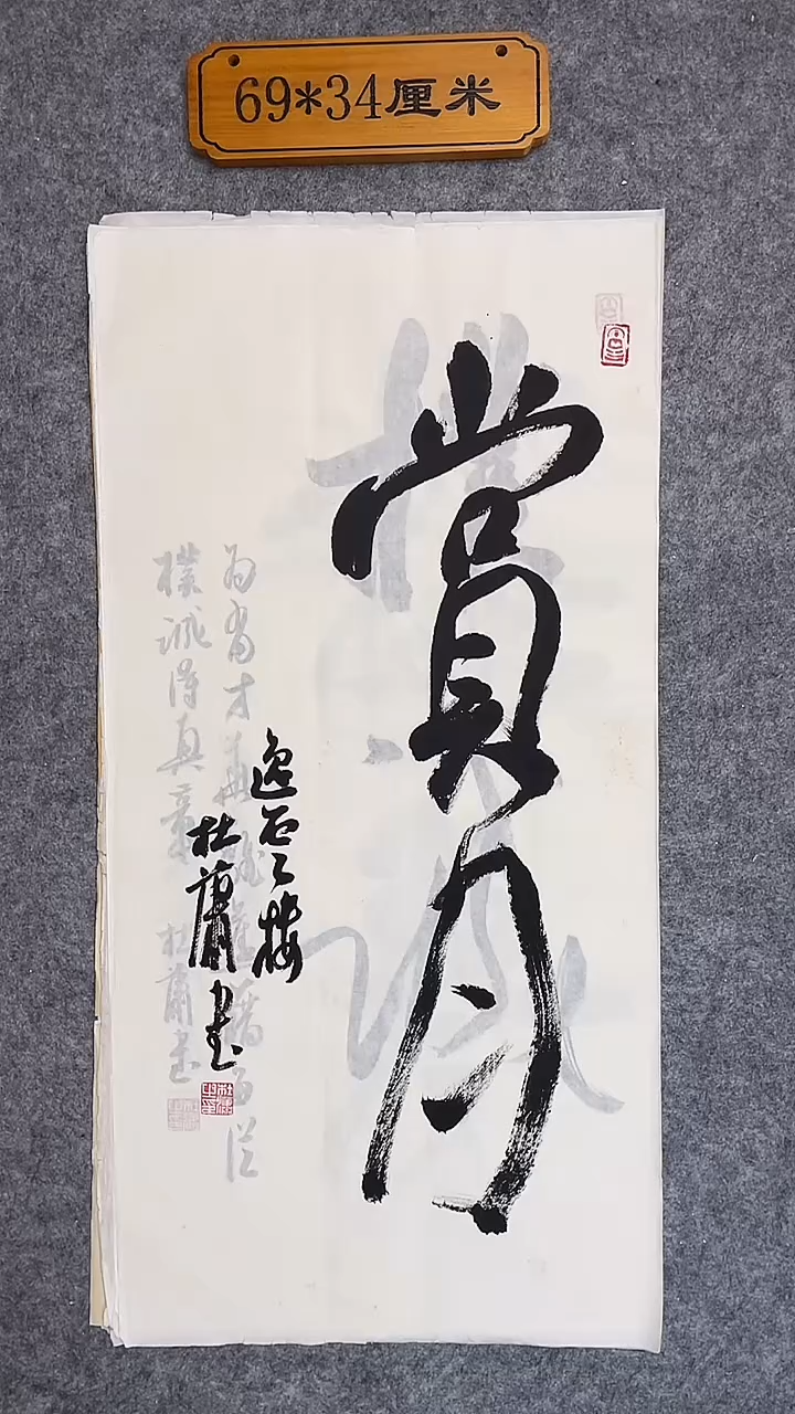 书法064中书协 杜潇书法放漏