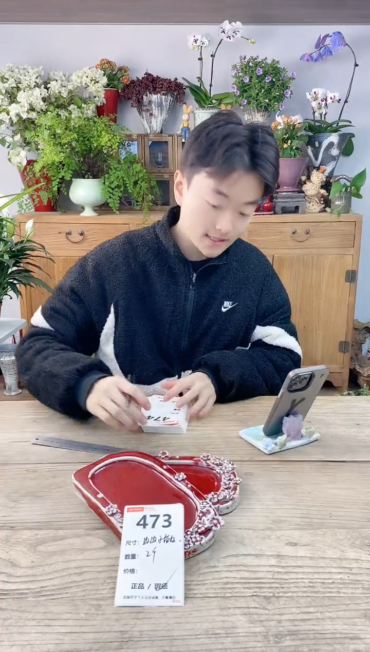 小玩子花盆直播编号473