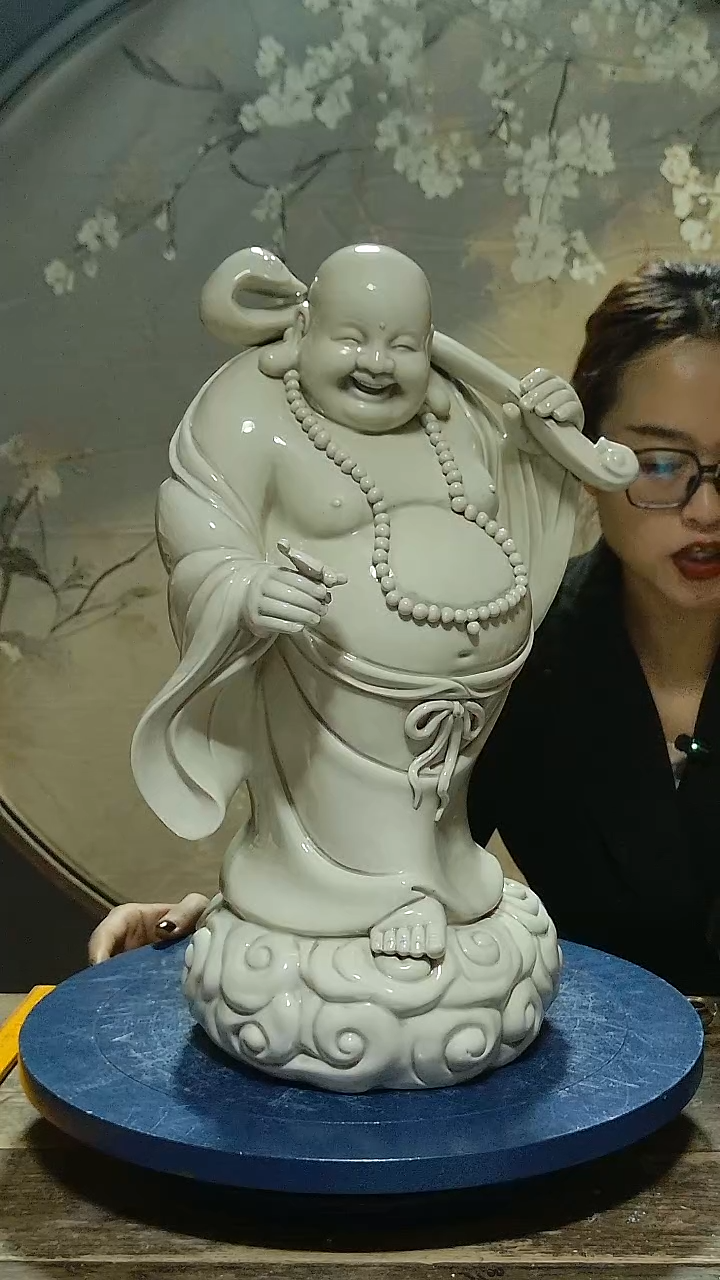观音贯*德化瓷弥勒造像