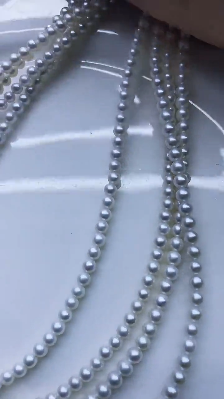 项链银S925镶嵌淡水珍珠多样性发其一