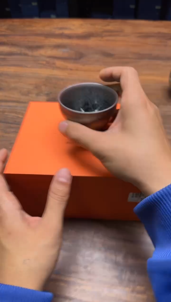 陶卓瑶养 卓世油滴 小束口盏
