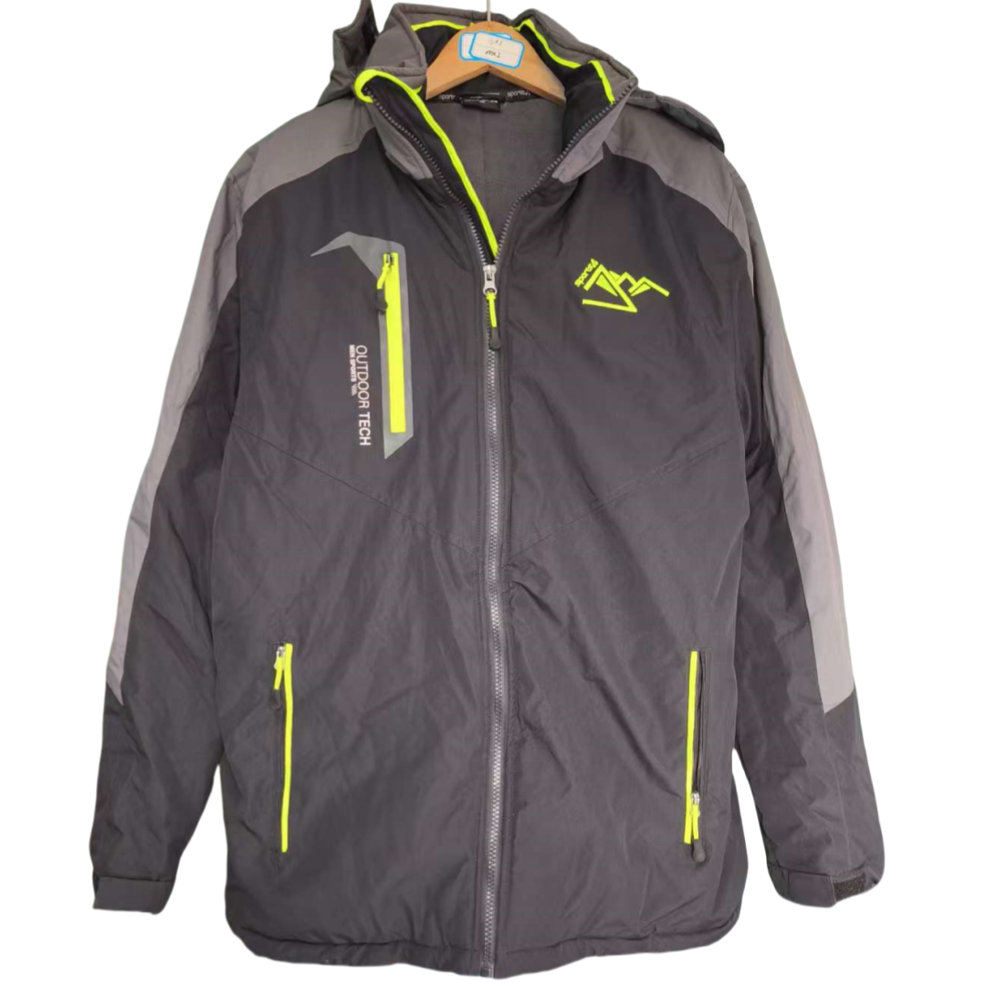 冲锋衣外套男款棉服户外加绒加厚保暖防风防水防寒秋冬季登山棉衣