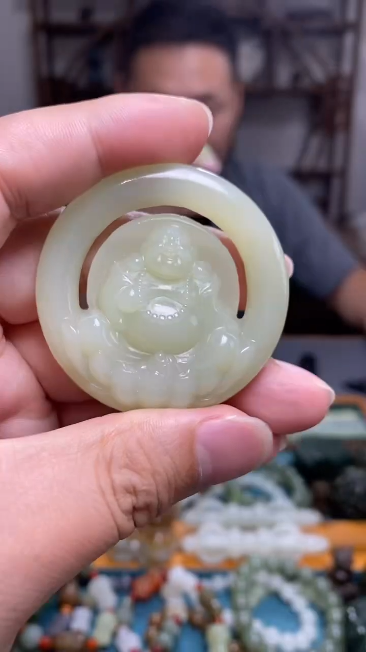 和田玉未镶嵌颈饰102