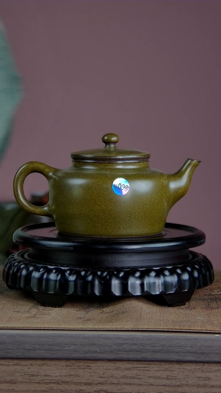 景韵堂仿清茶叶末釉