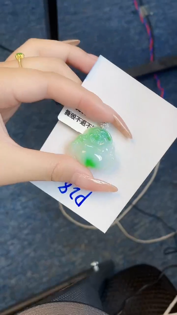 【闪购商品】翡翠颈饰18K金镶嵌00000000