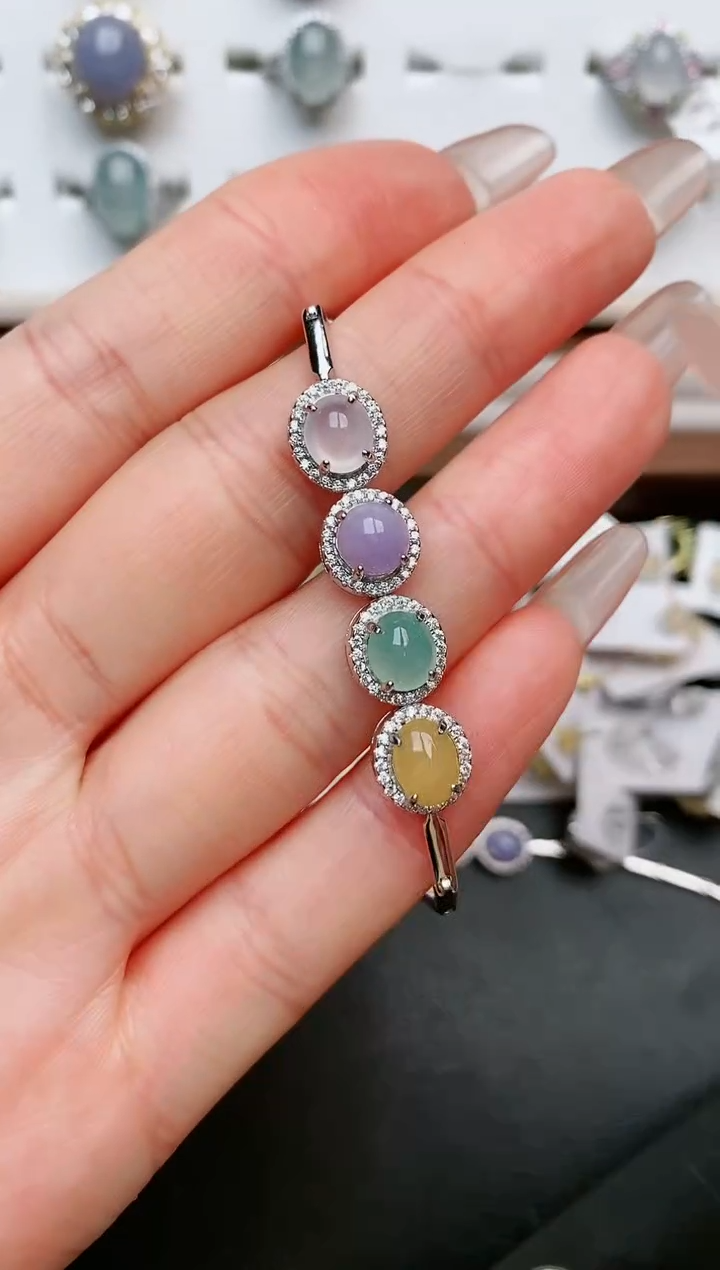 【闪购商品】翡翠戒指银S925镶嵌.....