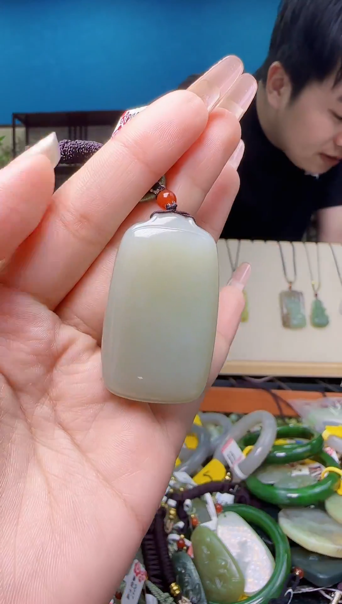 颈饰未镶嵌和田玉1