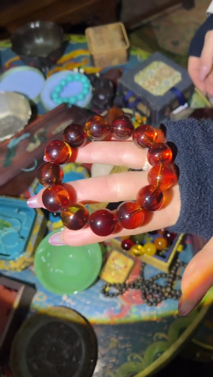 【闪购商品】琥珀手链未镶嵌43合合合合合合合合