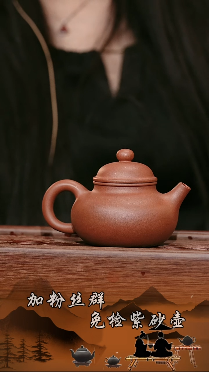 茶壶紫砂原矿 大容天底槽清  260cc   