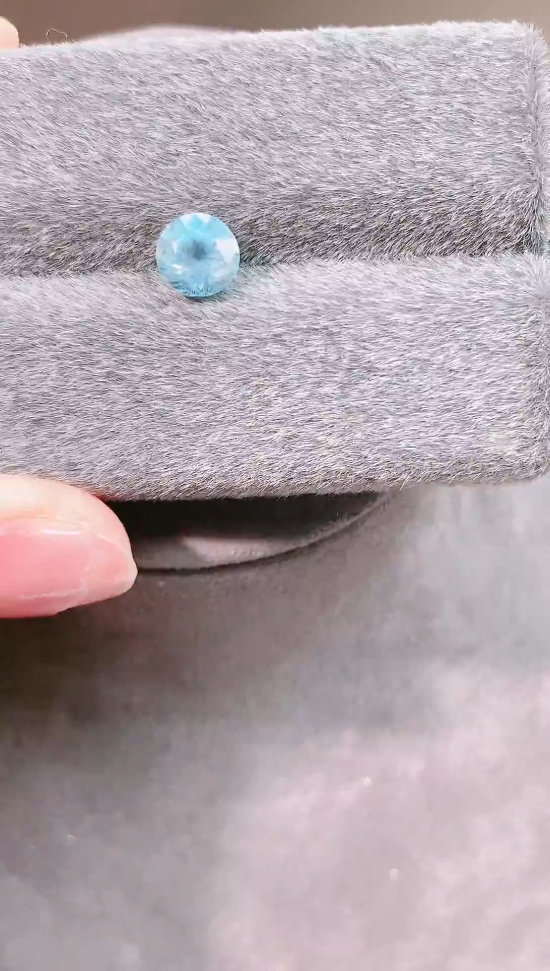 裸石海蓝宝石天然海蓝宝微绵1.78ct