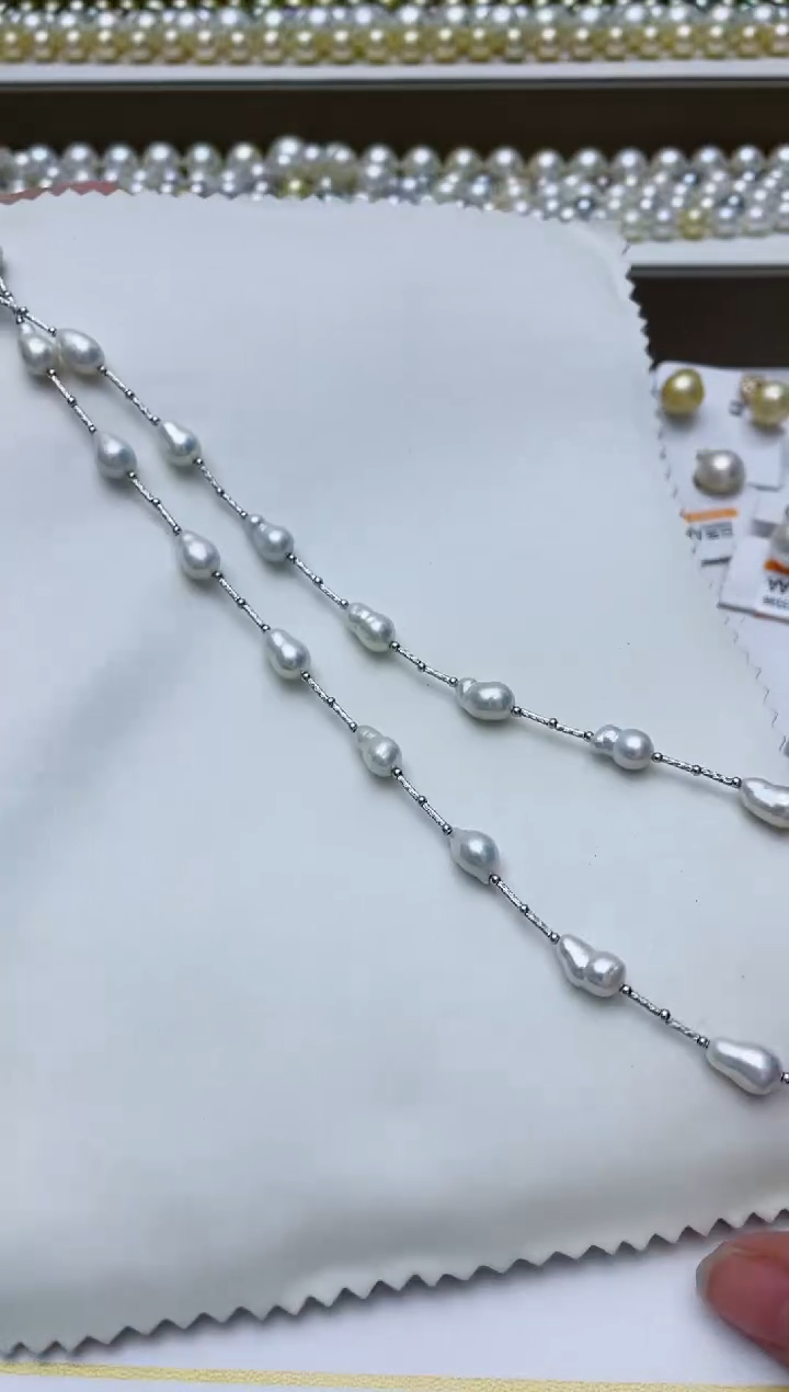 【闪购商品】淡水珍珠颈饰未镶嵌A122