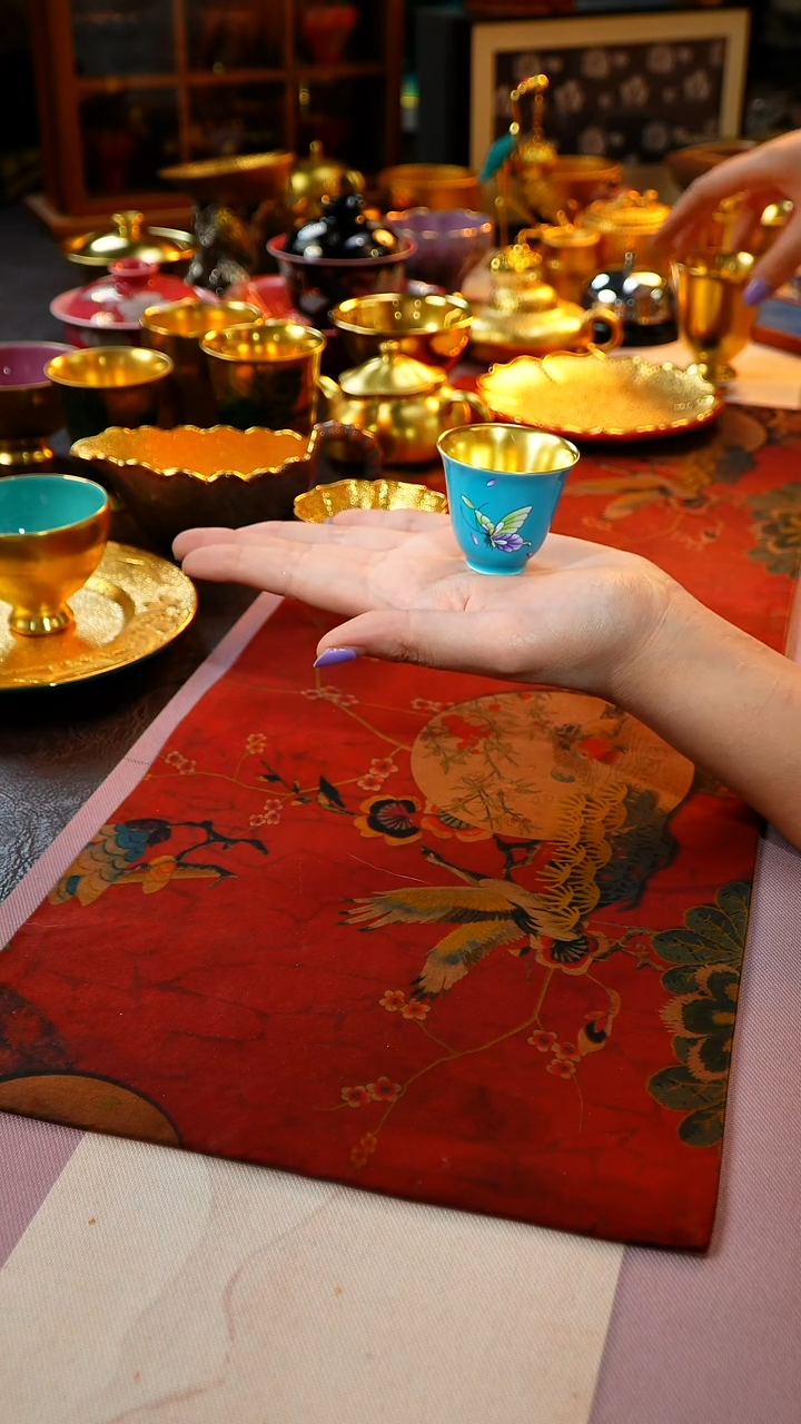 茶杯紫砂【宜景窑系列】杯子