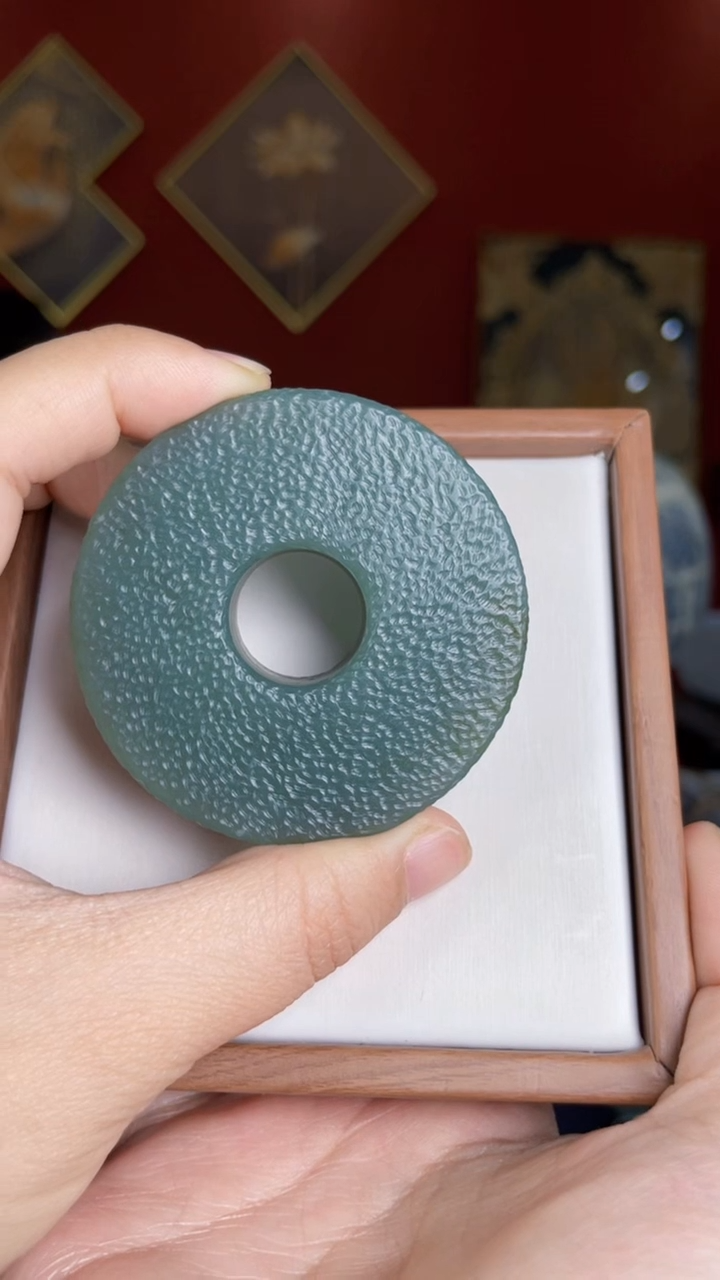 和田玉未镶嵌挂件平安扣