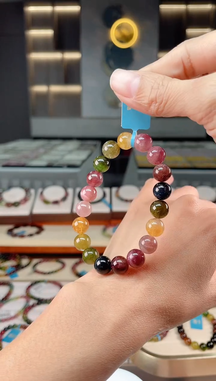 【闪购商品】碧玺单圈手串未镶嵌（多样性发一条）Q