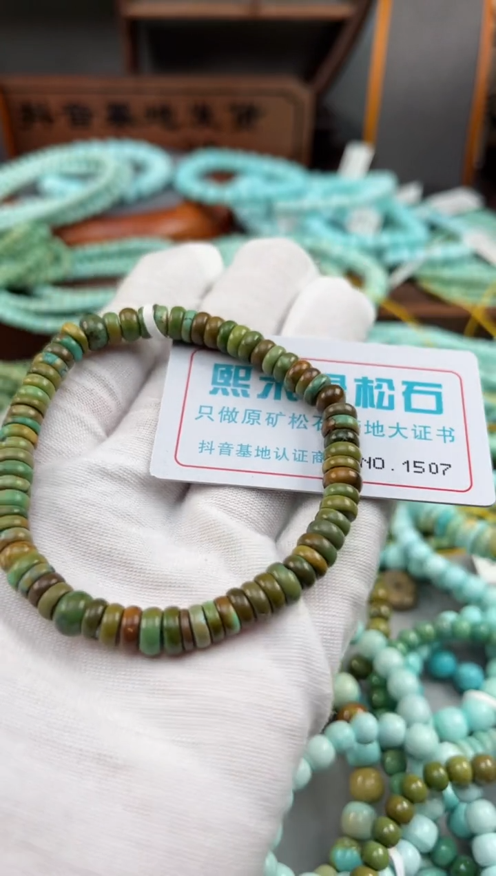 【闪购商品】绿松石松石未镶嵌1507