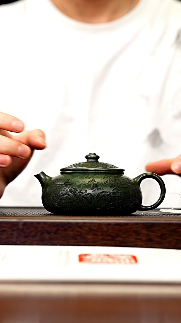 茶壶紫砂宜兴原矿 手工 紫砂壶容量260CC