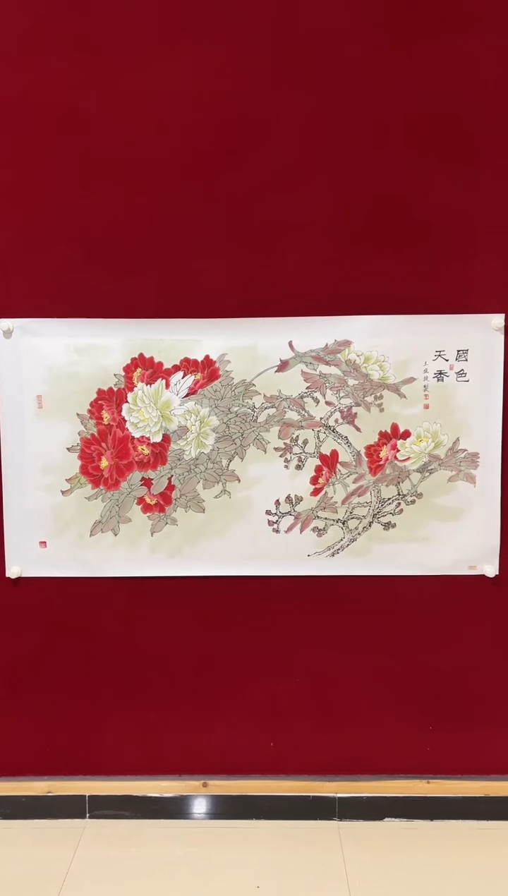 国画国画Y-王恒捷老师绘画作品-8平尺出书原作