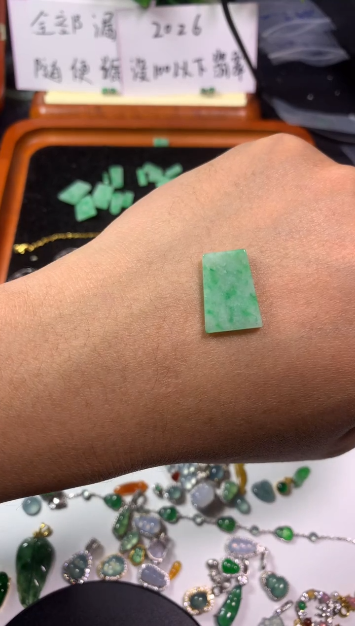 吊坠(不含链)未镶嵌翡翠夏**风1