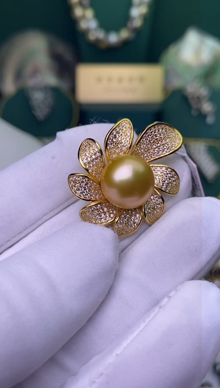 【闪购商品】海水珍珠颈饰银S925镶嵌13