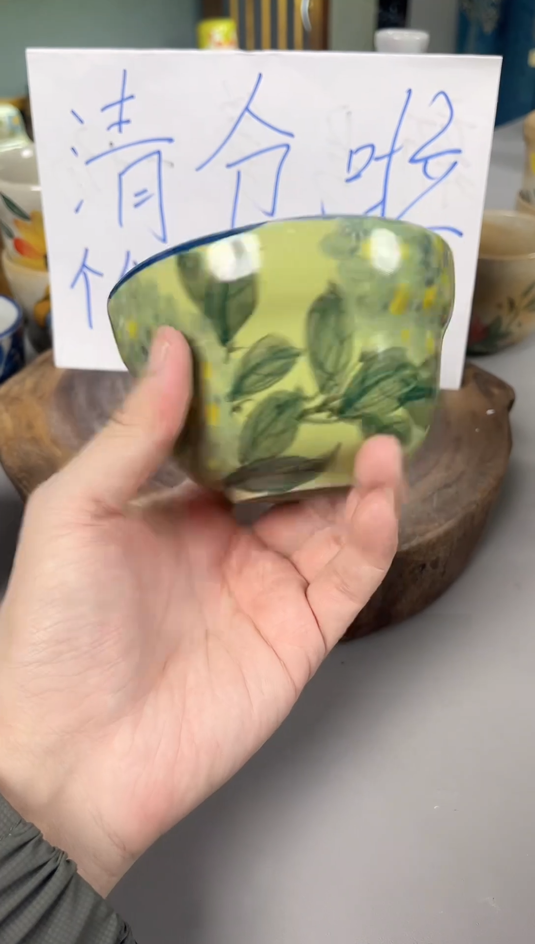 【闪购商品】瓷片景德镇手绘高温釉下彩