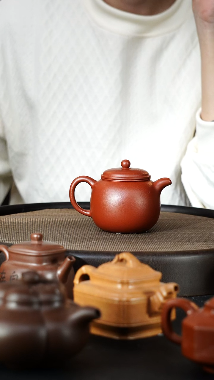 茶壶紫砂宾**归大红袍匏尊