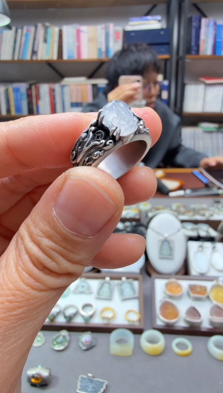 颈饰未镶嵌翡翠i*e戒指12