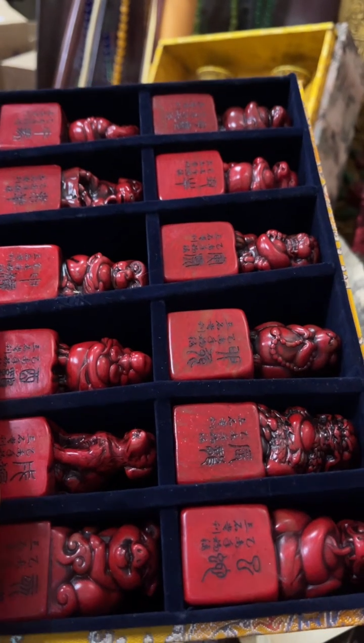 昌化石印石鸡血石12生肖好物分享一下