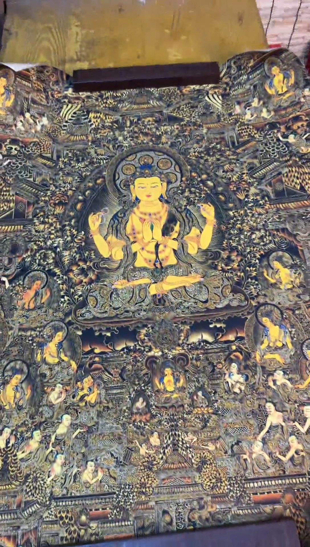 卷轴画精品唐卡===藏藏--110