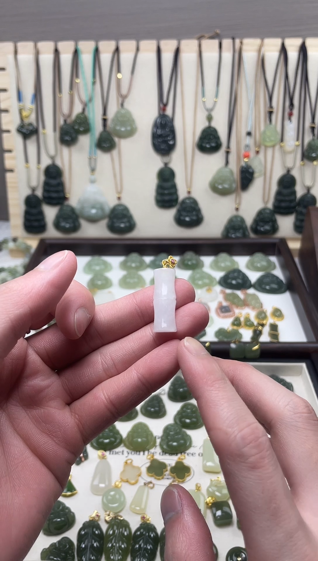 吊坠(不含链)银S925镶嵌和田玉吊坠(不含链) 银S925镶嵌 和田玉