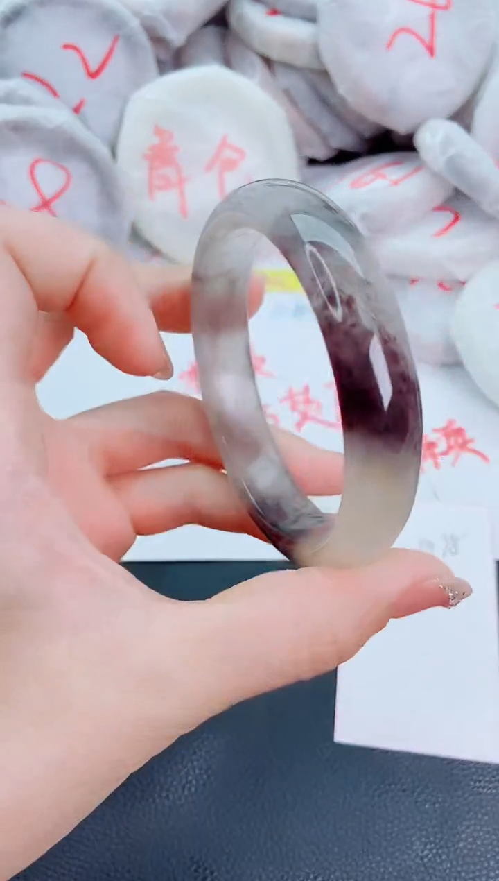 石英质玉手镯未镶嵌N78-62-63