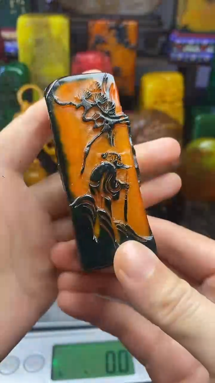 寿山石印石寿山石印章摆件111