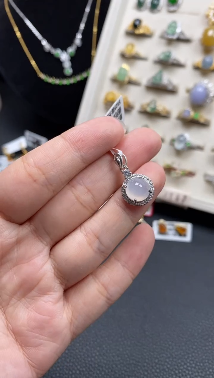 银S925镶嵌戒指翡翠111111