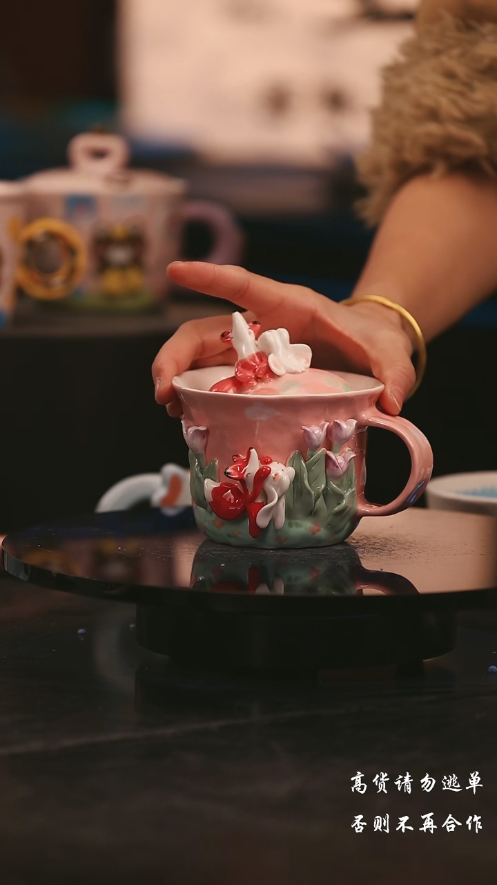 陶瓷景德镇可爱设计师款陶瓷 