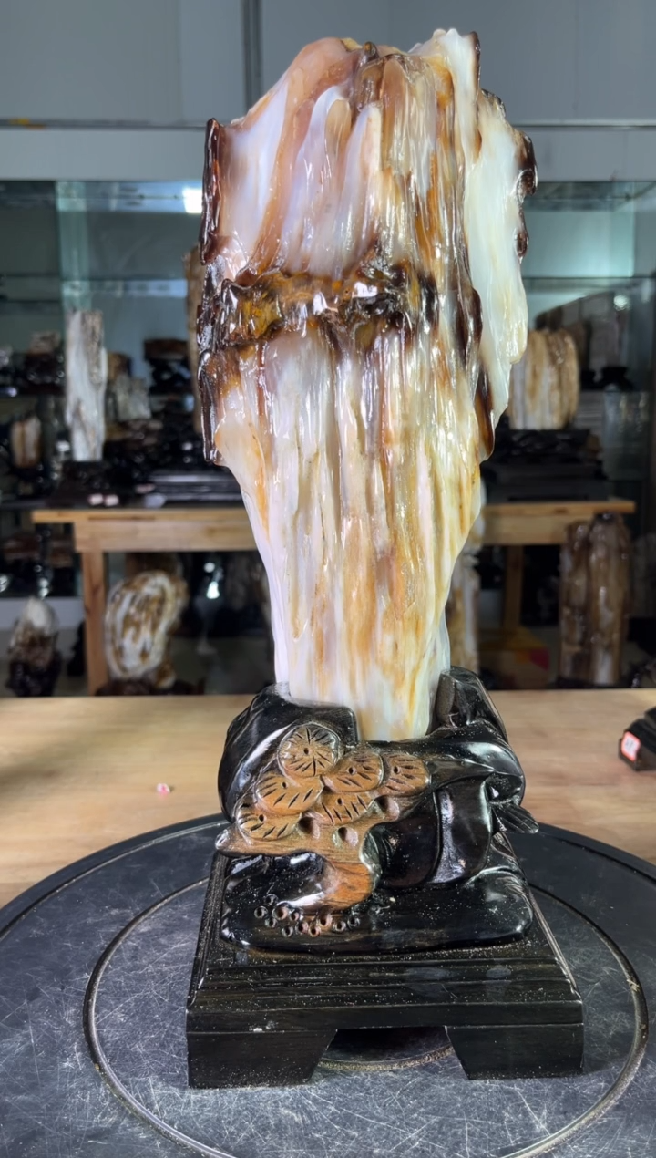 【闪购商品】硅化玉珠宝奇石未镶嵌1