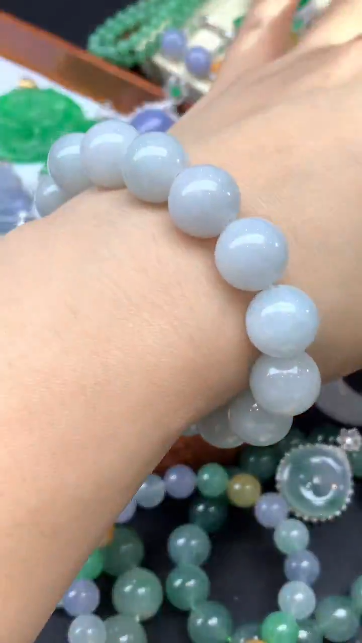 【闪购商品】翡翠手串未镶嵌20-天然翡翠
