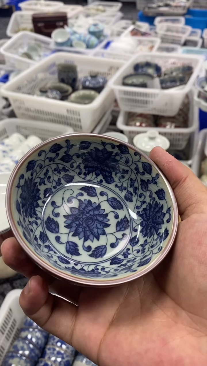 摆件陶景德陶瓷茶具容量约80