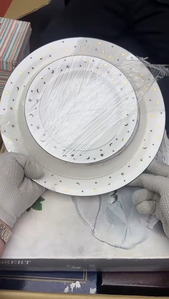 【闪购商品】1大5小中古回流瓷器好看，谨慎参拍